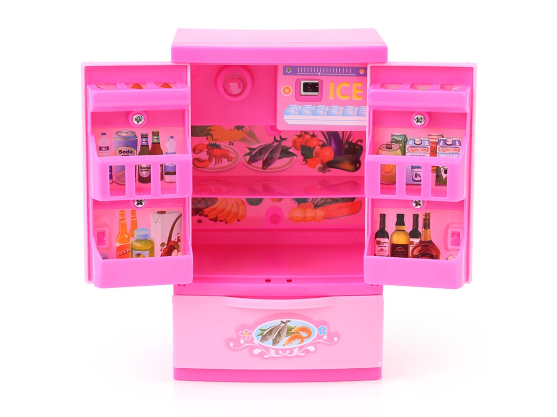 Ymsl Nevera Mini Juguete Para Niños Niñas Juego De Rol Educativo Electrodoméstico Casa Hxl