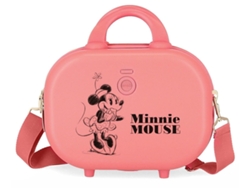 Neceser Abs Disney Mickey Happiness Coral (21x29x15cm - 9l)