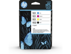 TINTEIROS HP 950 PRETO/951 PACK 4
