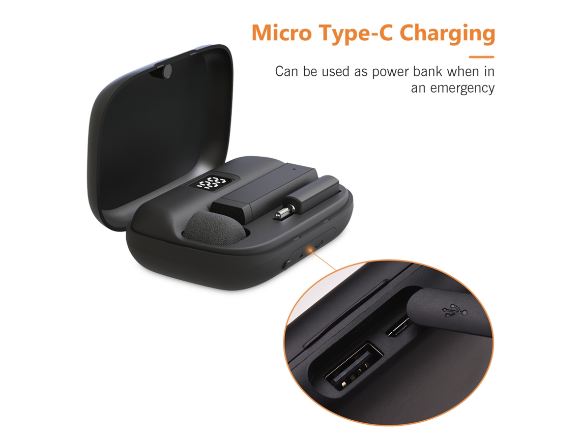 2026-micrófono Inalámbrico Lavalier Mini Para Grabación De Vídeo Y Video Recording