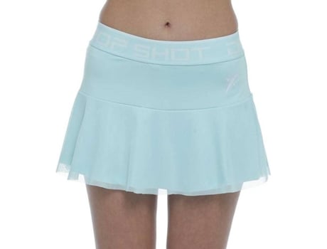 Falda para Mujer DROP SHOT Nauka Azul para Tenis (XS)