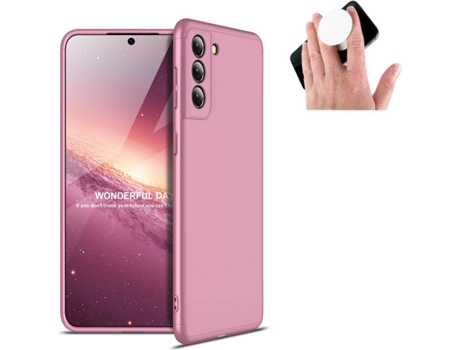 Carcasa y Popsocket Samsung S21 Slim armor 360º