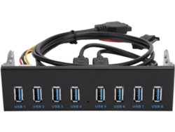 Adaptador De Extensión Para Unidad Óptica De Panel Usb 3.0 De 19 Pines 8