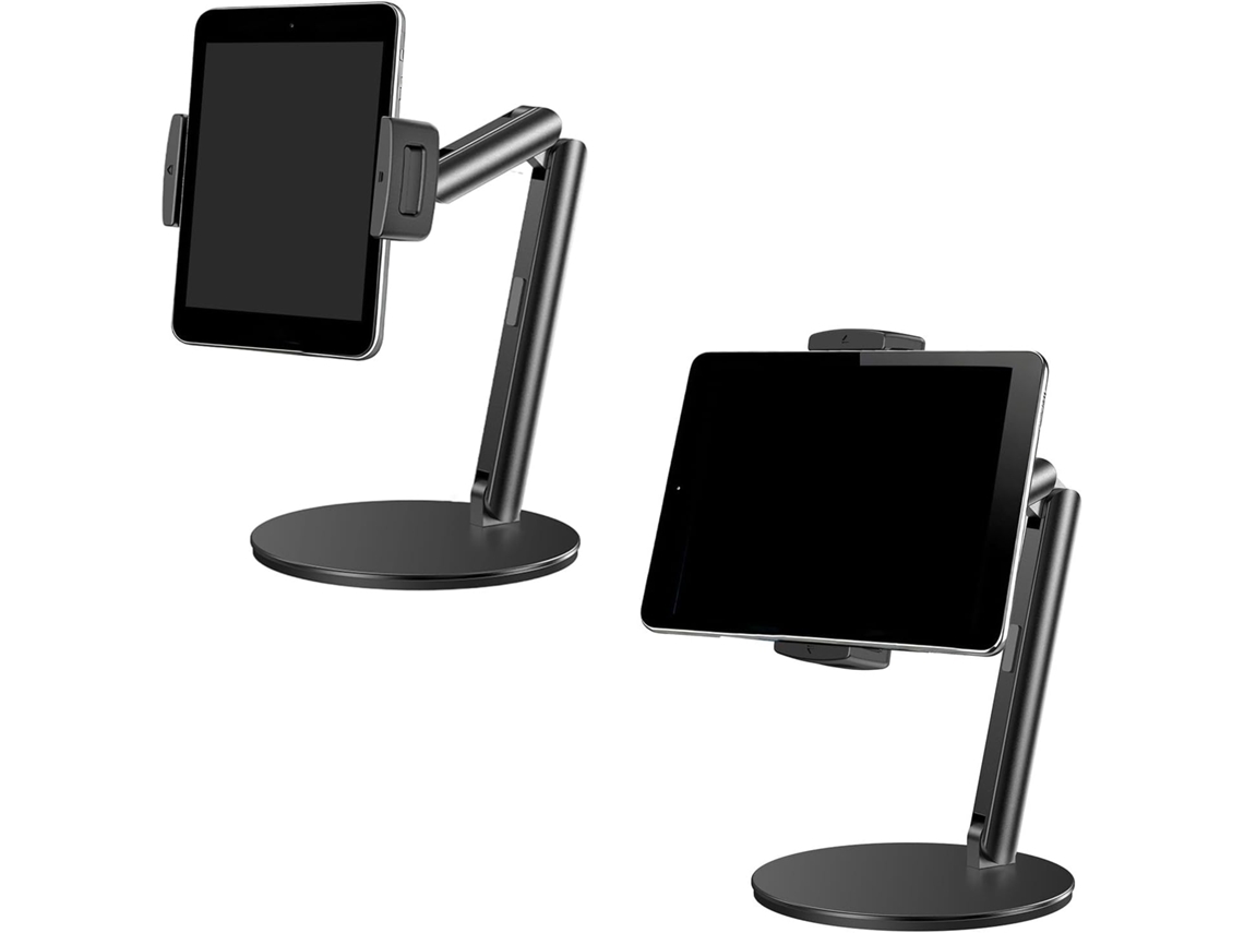 Base Gruesa, Soporte Giratorio Para Tablet, Construcción De Aleación De Aluminio, Pantalla Estable