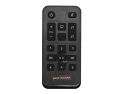 Controle Remoto Substituto Para Soundbar 900 500 De Bateria Operado Em Abs Com Funções Completas