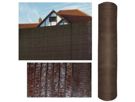 Suinga Cañizo ocultación doble cara PVC natural 1 x 5 metros, para jardin,  balcón y terrazas