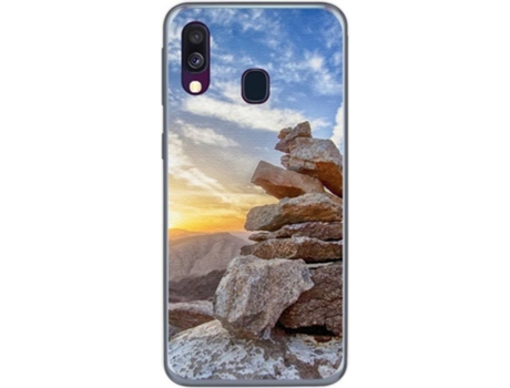 Carcasa Samsung Galaxy A40 TUMUNDOSMARTPHONE Sunset Multicolor