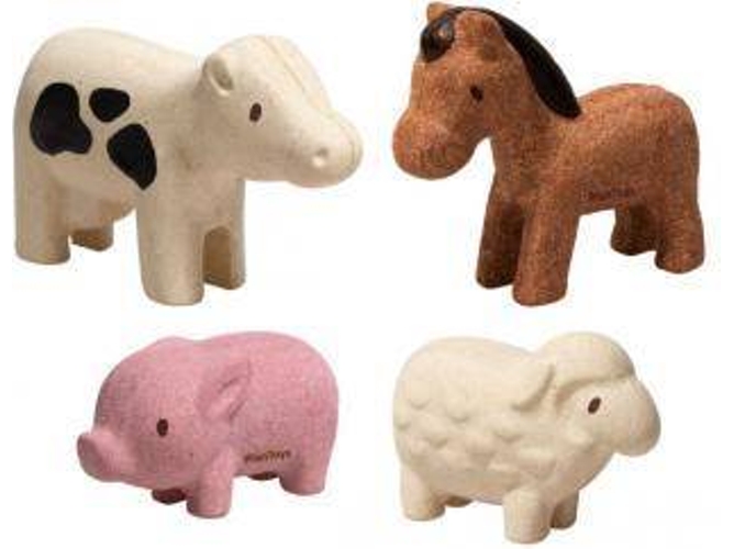 Muñecos PLAN TOYS Los Animales de la Granja
