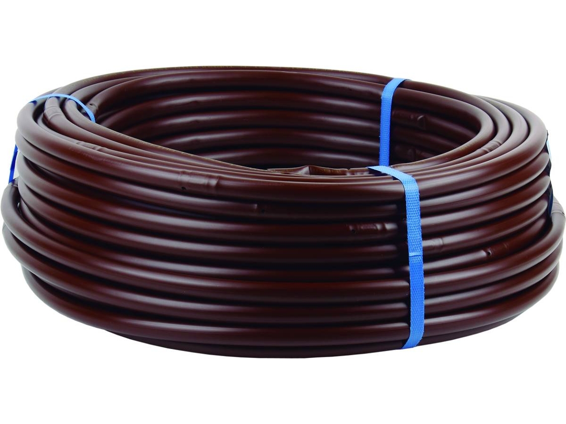 Tubo de Riego COFAN Por Goteo marron con Gotero A 0,33 m (25 m x 16 mm)