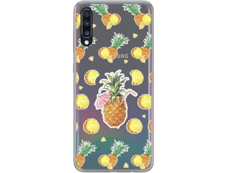 Carcasa Samsung Galaxy A70 TUMUNDOSMARTPHONE Piña Multicolor