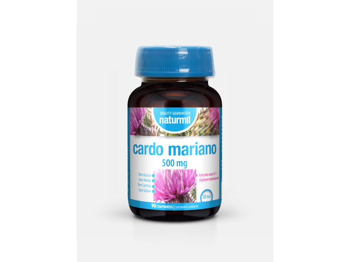 Complemento Alimentar NATURMIL Cardo Mariano (90 comprimidos (500mg))