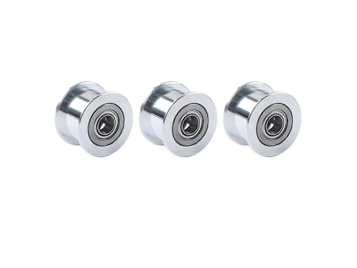 For Bambu Lab P2s Smooth Idler Pulley Timing Pulley Aluminium Gear Teeth For Bambu Lab P2s Xy Motion System 3pcs