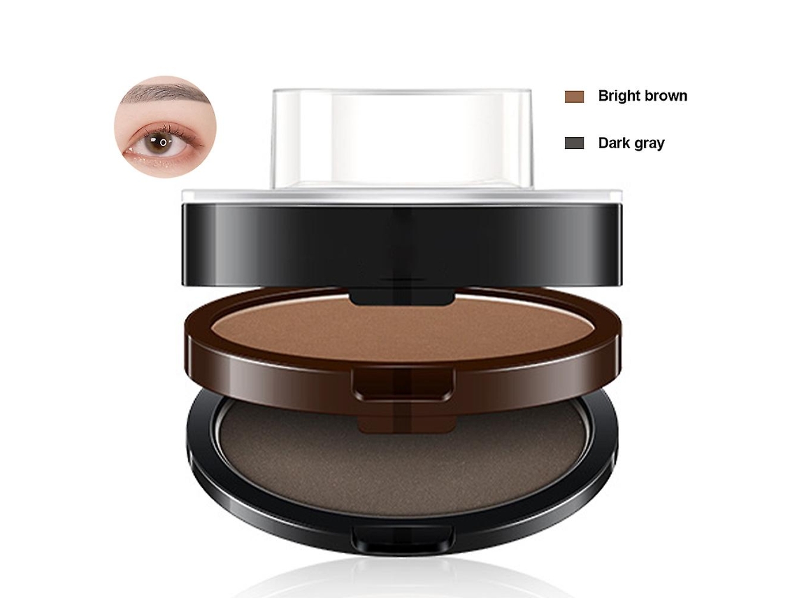 Polvo para sellar cejas en gris/marrón