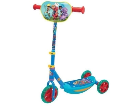 SMOBY - DINO RANCH 3 -WHEELED PATINTE SILENT - ESTRUTURA DE METAL - guidão ajustável