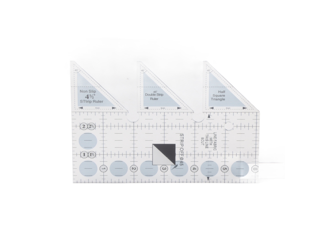 Regla Doble Acrílica Recta De 45/60/90 Grados Con Cuadrícula, Transparente, Antideslizante, Guía De Corte Triangular Para Costura Y Patchwork.