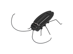 Juguetes solares de insectos Ats, decoración de simulación, cucaracha falsa, accesorios de broma para Halloween para niños