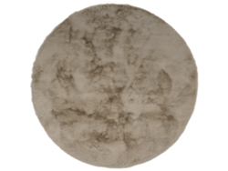 Consilio Concept Alfombra De Piel Sintética Cloud Super Soft 120x120 Cm Taupe Claro