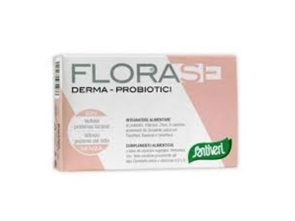 Complemento Alimentar SANTIVERI Florase Derma Capsulas (40 cápsulas de 18g)