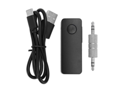Transmissor Receptor Bluetooth 5.3 Adaptador Sem Fio Para Áudio Carro Fones De Ouvido Caixas De Som Com Jack 3.5mm Aux