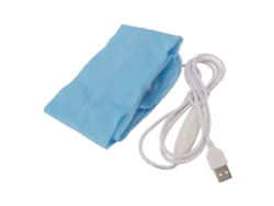 2026-linterna Inflable De Camping Usb Plegable Portátil Para Exterior Blogging Streaming Azul L 65cm