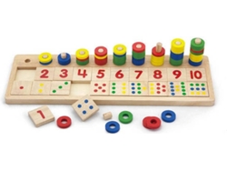 Juego Educativo NEW CLASSIC TOYS TOYS Count and Match Numbers