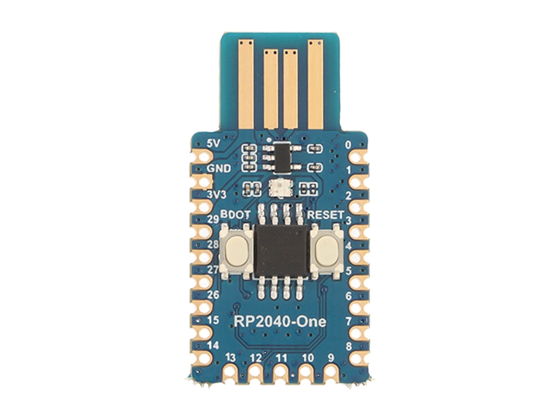 Placa De Expansión Usb A Con Microcontrolador Rp2040 De Doble Núcleo Y 4mb De Flash Para Raspberry Pi Pico