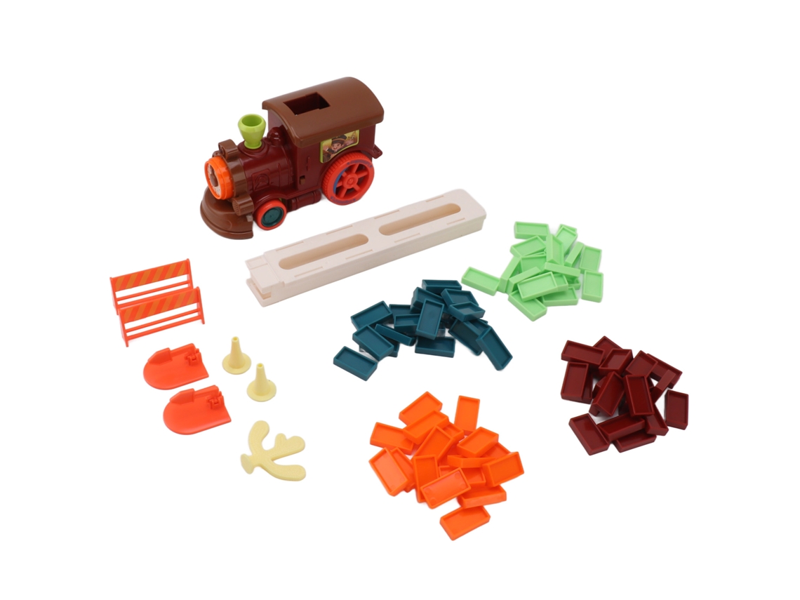 Tren Eléctrico Automático De Juguete Para Niños Que Fomenta La Coordinación Y La Diversión.