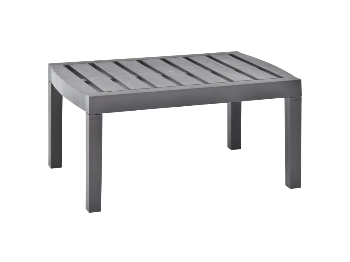 Mesa de jardín LOVELY HOME de plástico moca (78 x 55 x 38 cm)