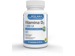 Complemento Alimentar POLARIS Vitamina D 3 1000 Ui 60 Comprimidos