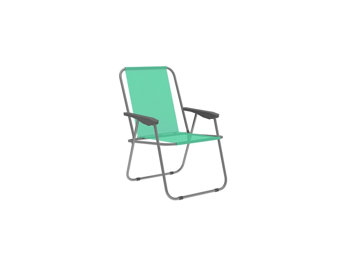 Silla plegable verde Marbueno para jardín y playa - Marbueno Verano