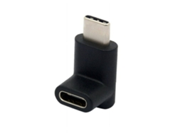 Adaptador Usb C Plug And Play, Diseño Reversible Extensión De 90 Grados Para Conexión Ascendente Y Descendente Con Carcasa Duradera Admite Carga Rápid