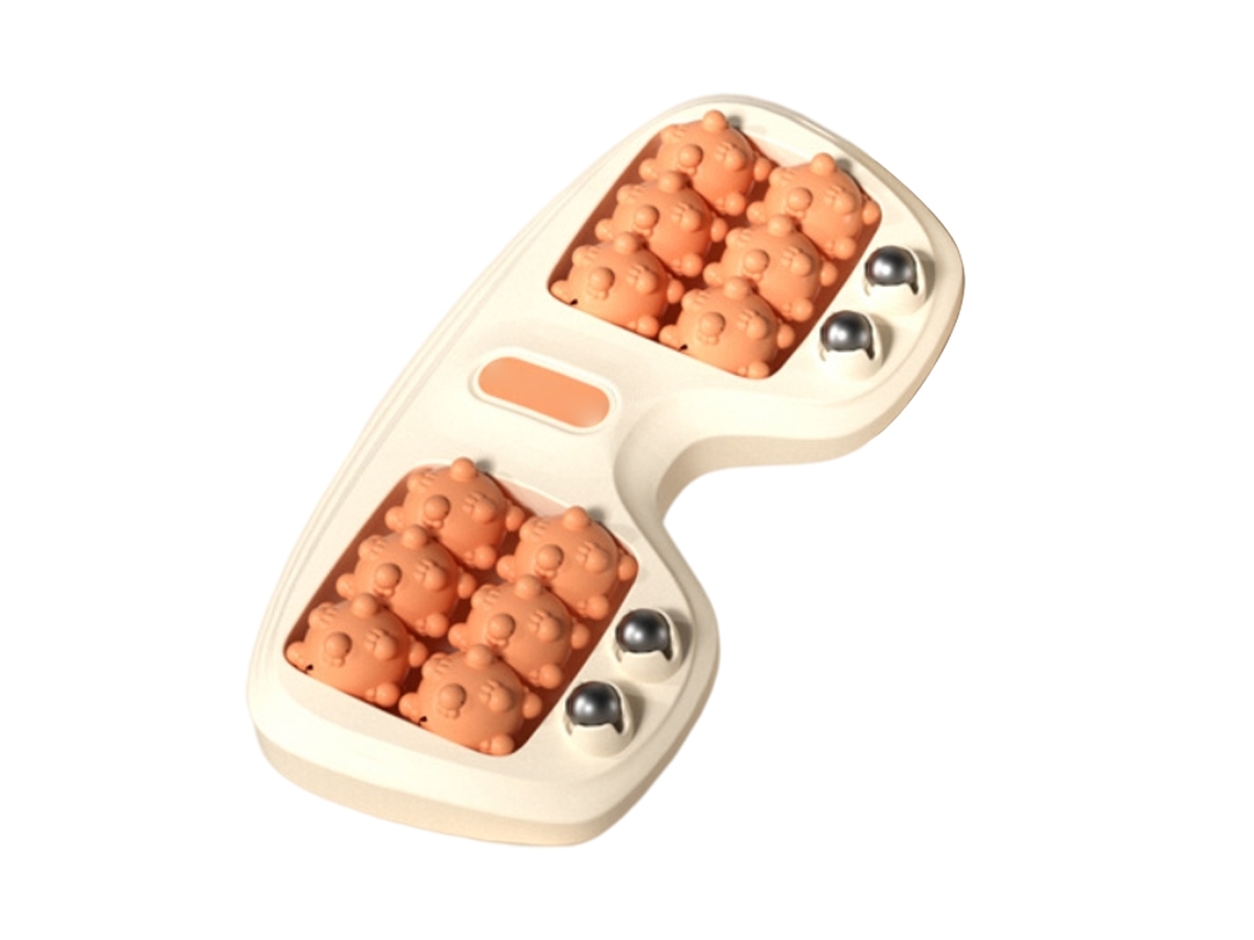 Jinwei-rodillo De Masaje Para Pies Alivio Fasciitis Plantar Arco Talón Relaxación Acupresión Naranja