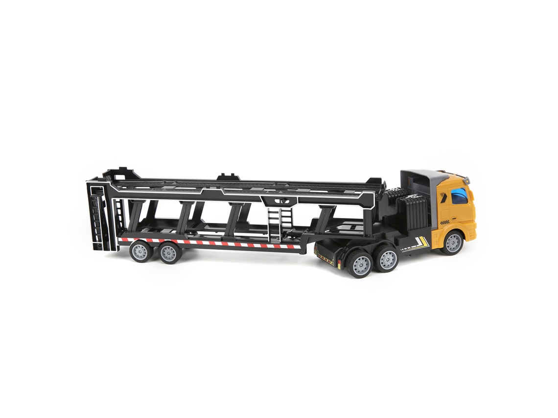 Camión De Transporte Teledirigido A Escala 1:48, Modelo De Aleación Con Simulación, Regalo Para Niños A Partir De 6 Años.
