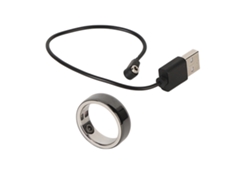Anillo inteligente con conexión Bluetooth, rastreador de salud, recargable y resistente al agua para hombres y mujeres.