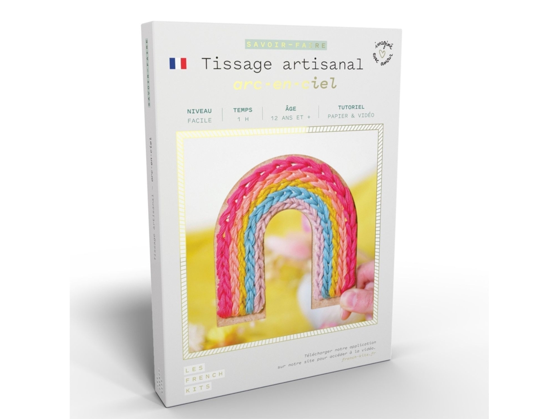 Caja de Bricolaje - Arco iris para tejer