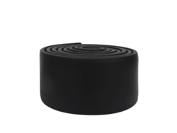 Pegatinas de pared, impermeables, autoadhesivas, negras, 5 rollos (10 m)