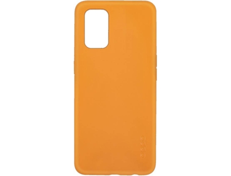 Funda OPPO A52 / A72 Liquid Silicona Naranja
