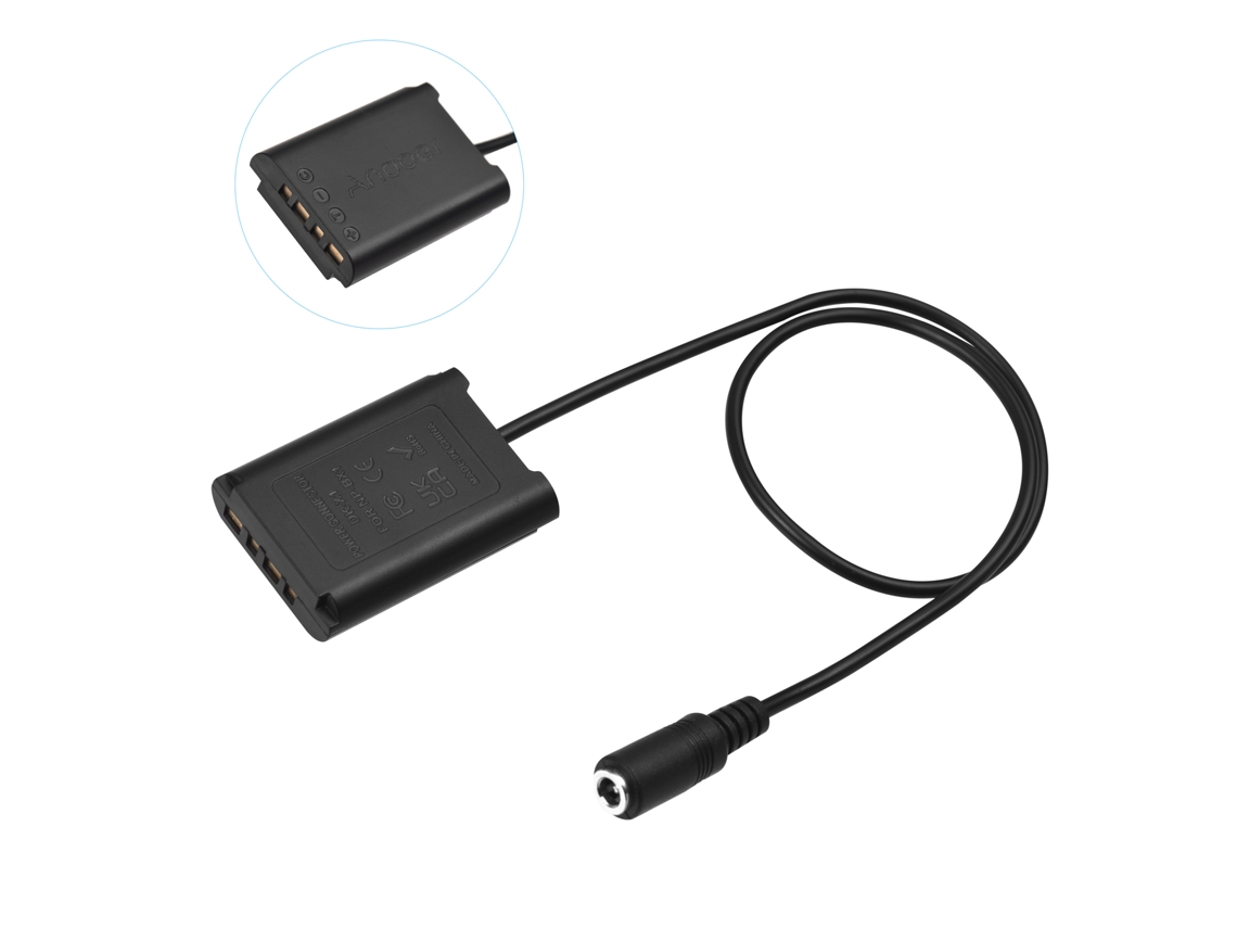 Batería ficticia NP-BX1 para Sony, batería simulada NP-BX1 con USB, adaptador DK-X1, conector NP-BX1