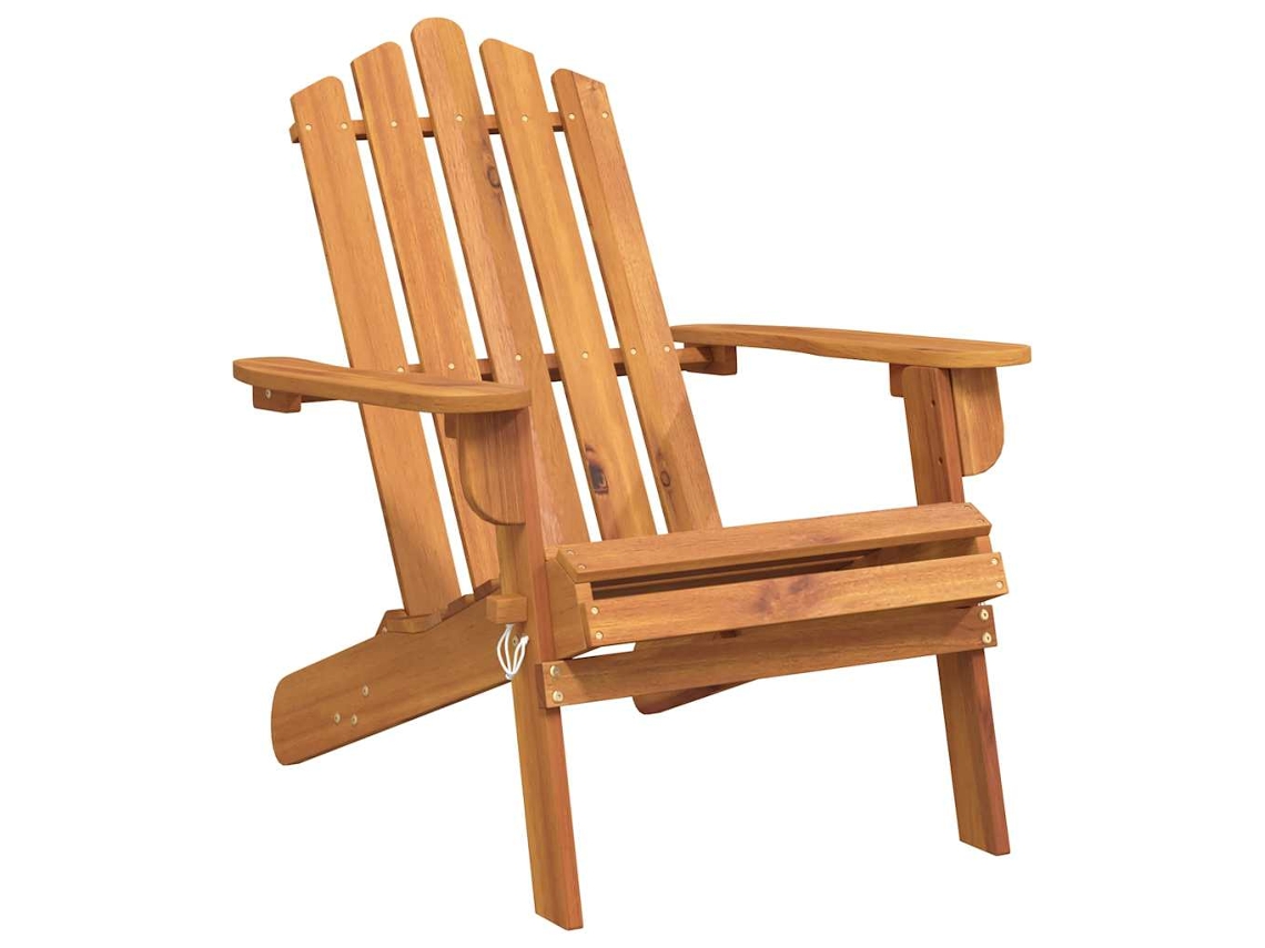 Maison Exclusive - Silla De Jardín Adirondack De Madera Maciza De Acacia