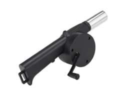 Mini Soplador De Aire Portátil De Mano Con Manivela De 25 Cm Para Barbacoa Y Camping.