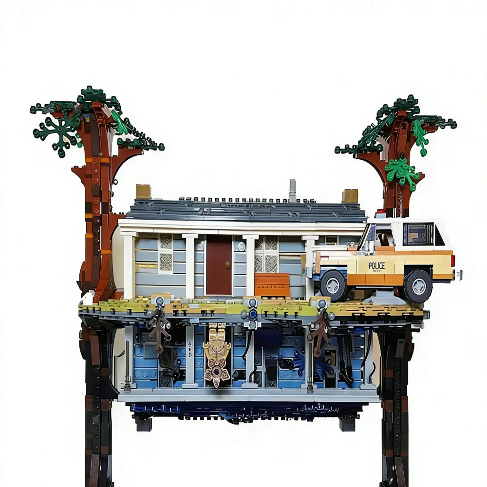 Compatível Com O Conjunto De Blocos Lego 75810 Strange Things: Upside Down.