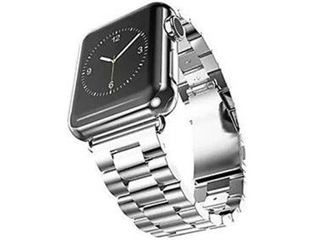 Kit Brazalete, Herramienta y Funda para Apple Watch Series 6 PHONECARE Stainless Lux Gris