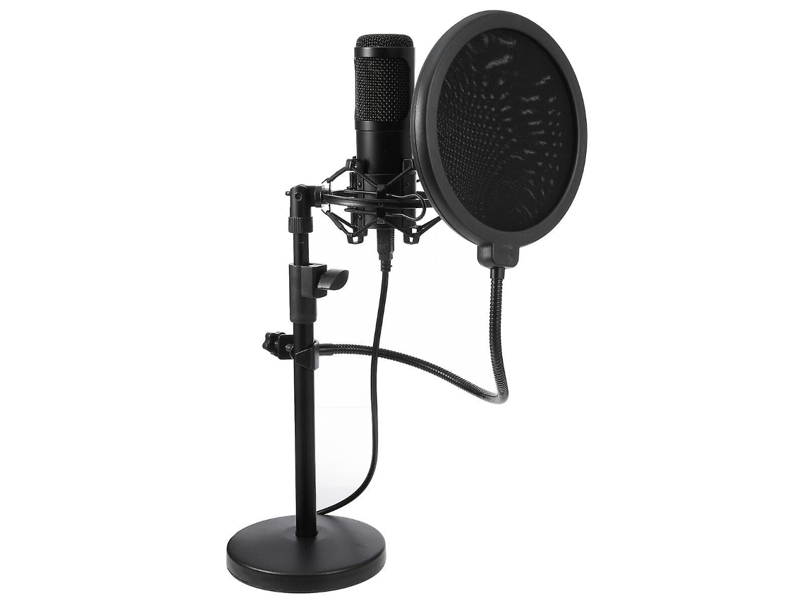 Micrófono de condensador USB Chaberlu para podcasts y patrones cardioides para computadoras