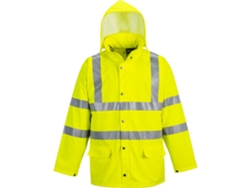 Parka De Alta Visibilidad Impermeable, Transpirable Y Cortaviento. Amarillo / Xxxl