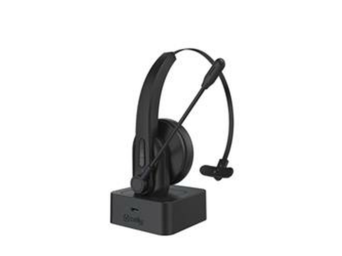 Auriculares con Micrófono Celly SWHEADSETMONOBK Negro