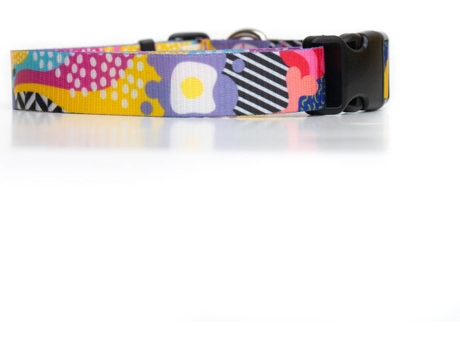 Collar para Perros BECKY DOG APPAREL Miami (Multicolor - 40-60 cm - Poliéster - Grande)
