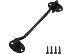 Perno de ojo de gancho de acero inoxidable de 6 pulgadas de espesor para puerta de cabina/ventana corrediza Hjkjyx