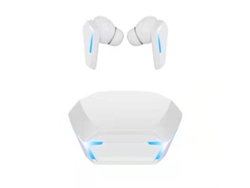 Auriculares Bluetooth True Wireless SENLIN Binaural Tws Gaming Pantalla digital Baja latencia Blanco