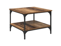 Mesa de centro de madera antigua 55 x 55 x 40 cm MAISON EXCLUSIVE