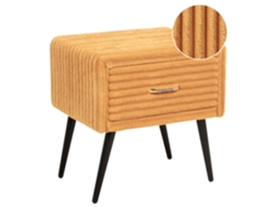 Mesa de noche Flayat de pan de naranja